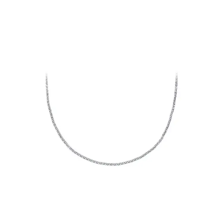 Dây chuyền Rolo vàng trắng