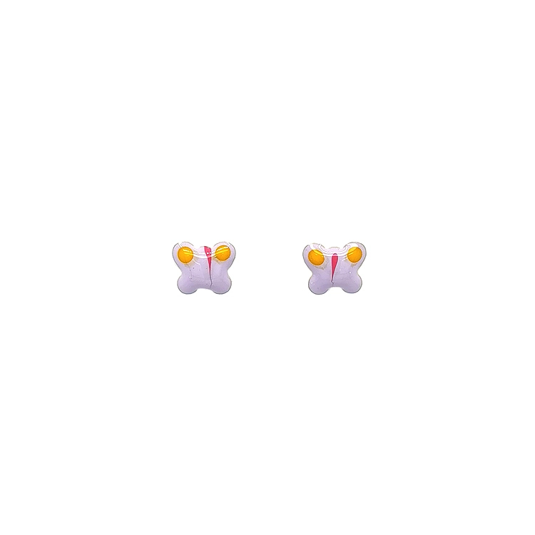 Vòng tai vàng Pecek hình bướm