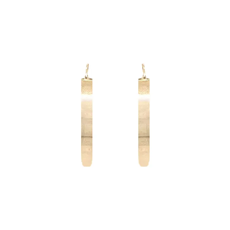 Vòng tai tròn vàng