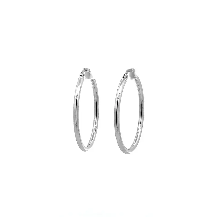 Vòng tai tròn vàng