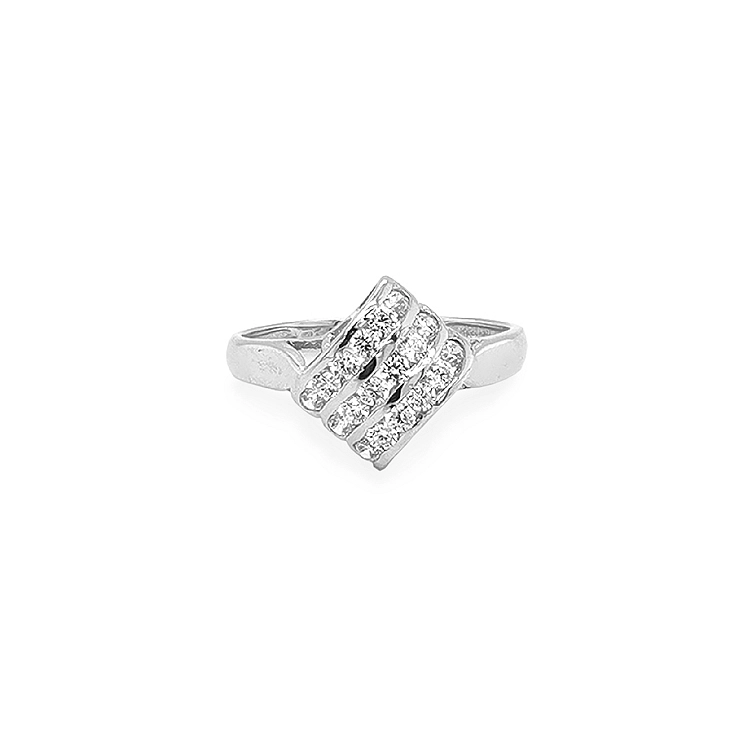 Nhẫn vàng đính đá zircon