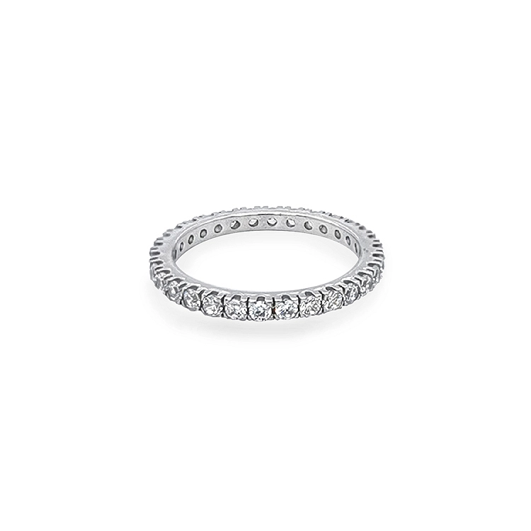 Nhẫn vàng đính đá zircon