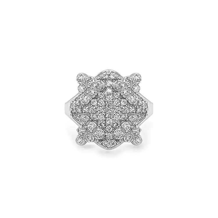 Nhẫn vàng đính đá zircon