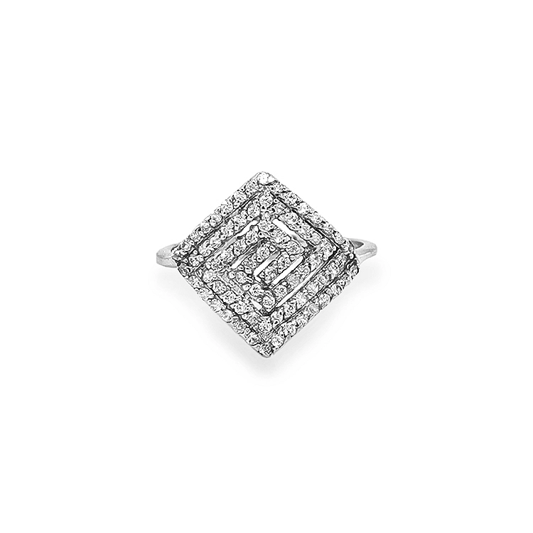 Nhẫn vàng đính đá zircon