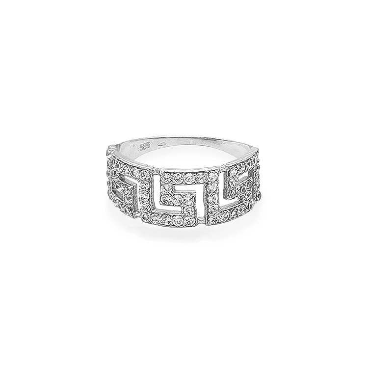 Nhẫn vàng đính đá zircon