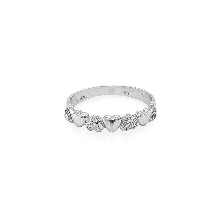 Nhẫn vàng đính đá zircon