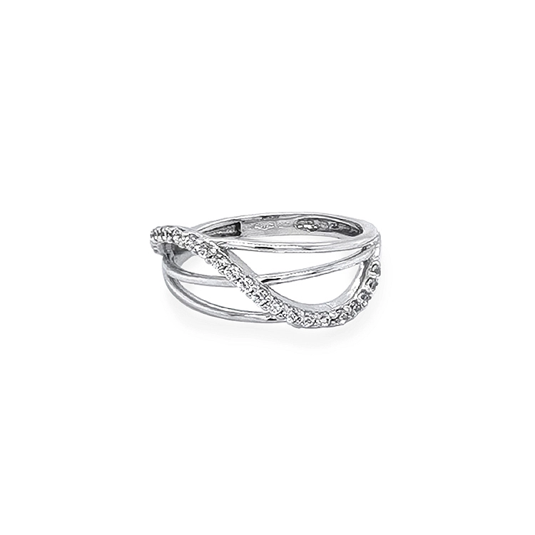 Nhẫn vàng đính đá zircon