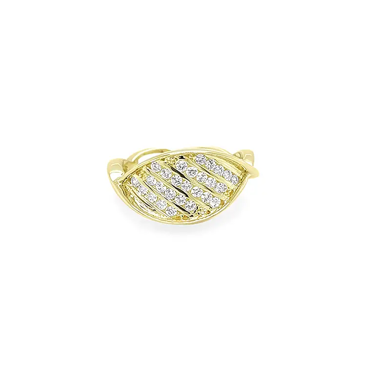Nhẫn vàng đính đá zircon