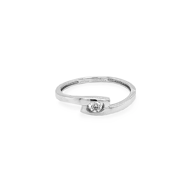 Nhẫn vàng đính đá zircon