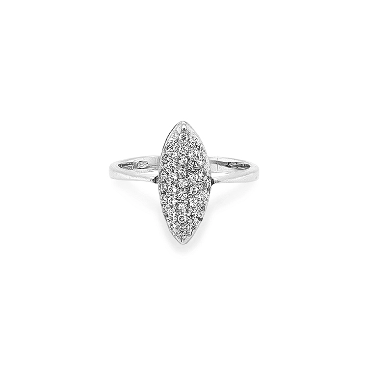 Nhẫn vàng đính đá zircon