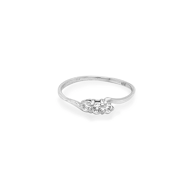 Nhẫn vàng đính đá zircon