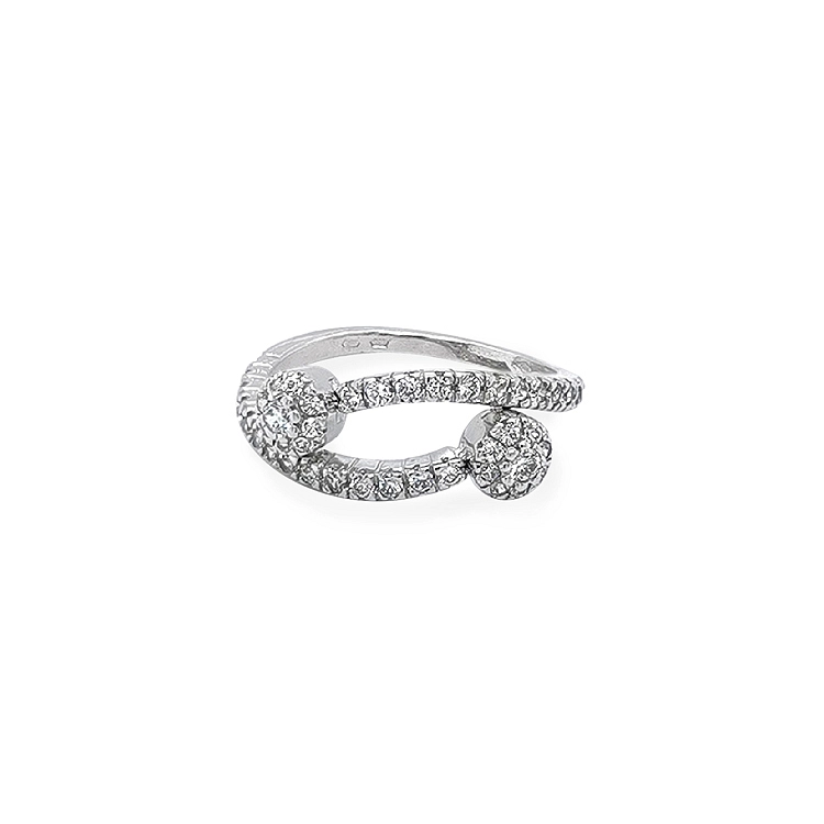 Nhẫn vàng đính đá zircon