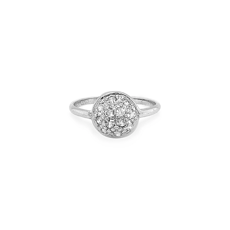 Nhẫn vàng đính đá zircon