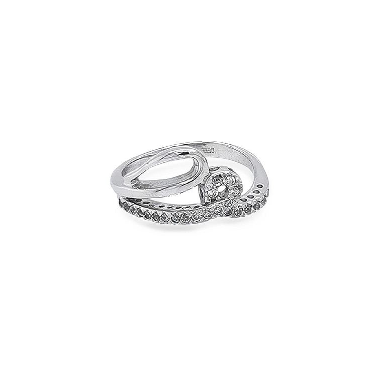 Nhẫn vàng đính đá zircon