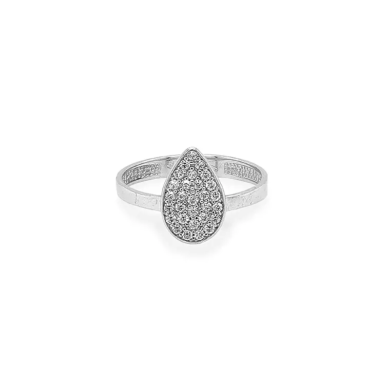 Nhẫn vàng đính đá zircon