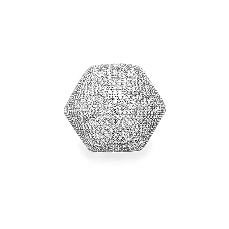 Nhẫn vàng đính đá zircon