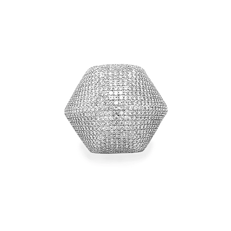Nhẫn vàng đính đá zircon