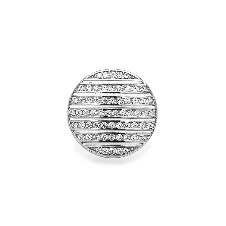 Nhẫn vàng đính đá zircon