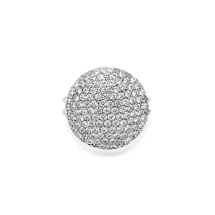 Nhẫn vàng đính đá zircon