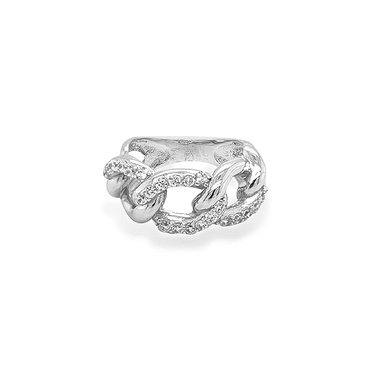 Nhẫn vàng đính đá zircon