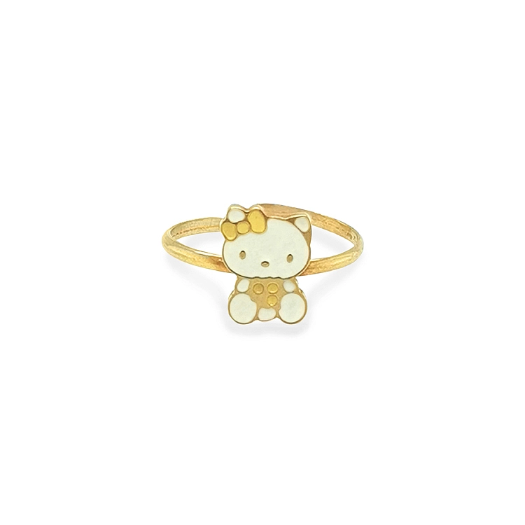 Nhẫn em bé vàng Hello Kitty