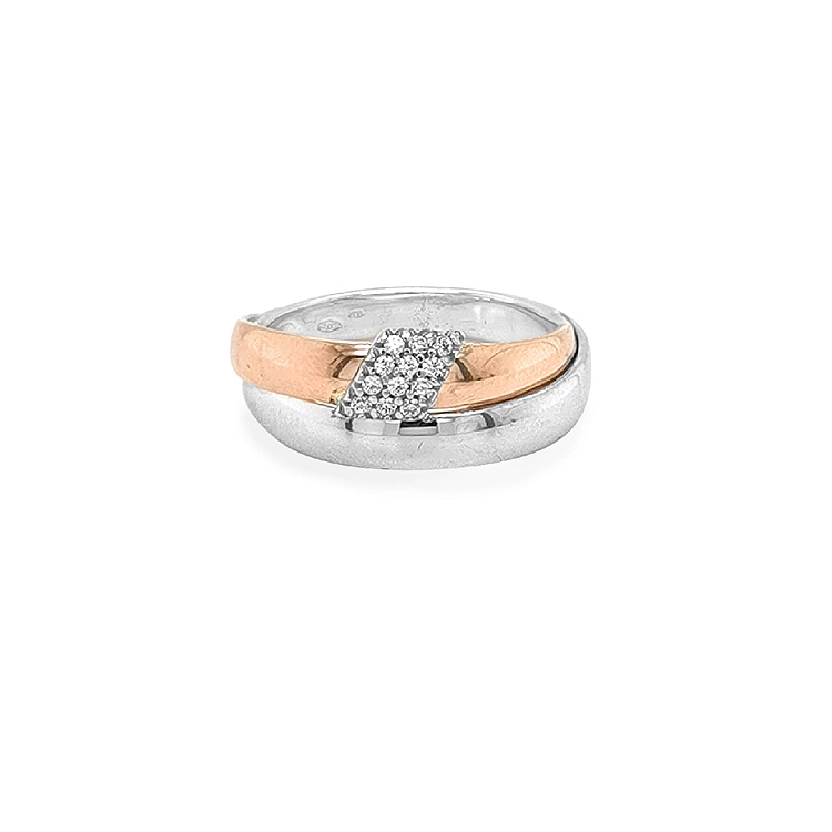 Nhẫn vàng đính đá zircon