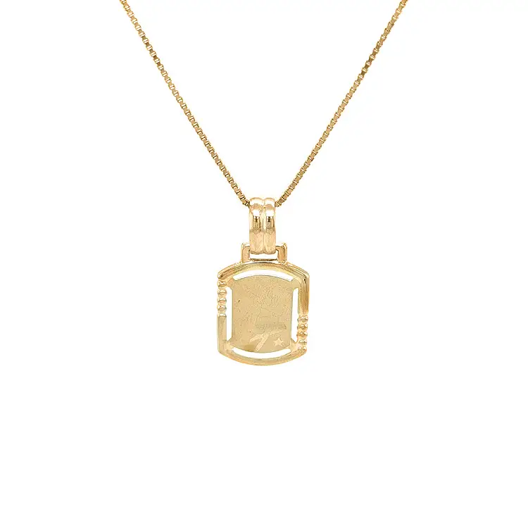 Mặt dây chuyền vàng biểu tượng Đức Mẹ Đồng Trinh