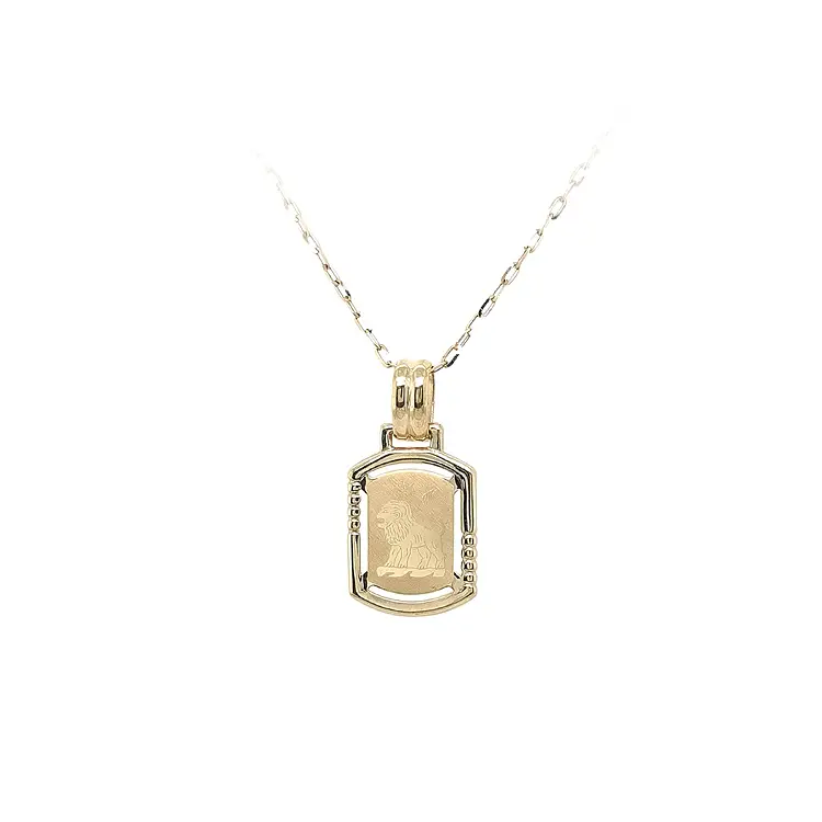 Mặt dây chuyền vàng biểu tượng Sư tử