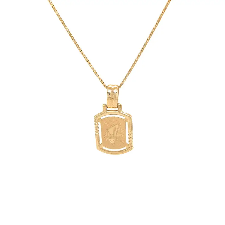 Mặt dây chuyền vàng biểu tượng Cân Bằng