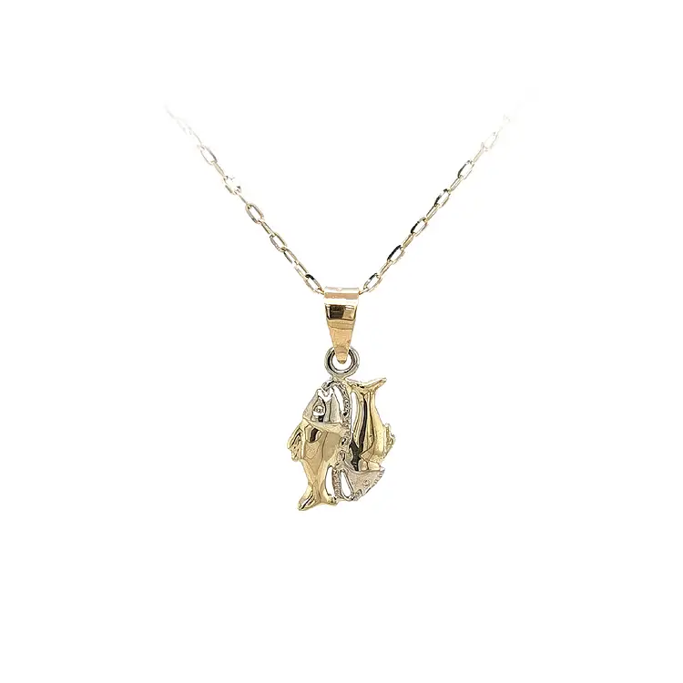 Mặt dây chuyền vàng hình con cá