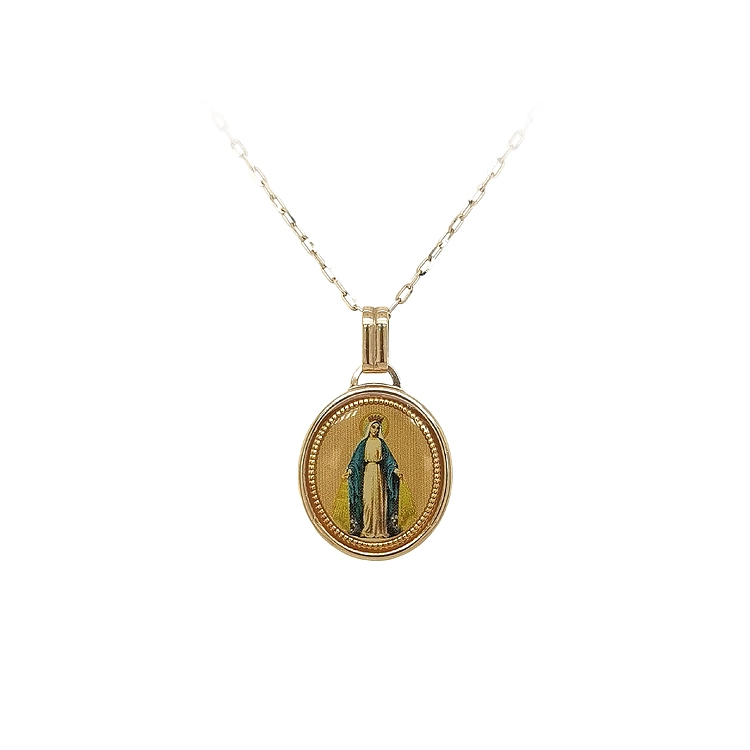 Mặt dây chuyền vàng hình Đức Mẹ Đồng Trinh Maria