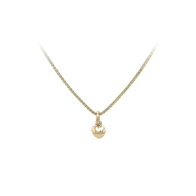 Mặt dây chuyền vàng hình trái tim