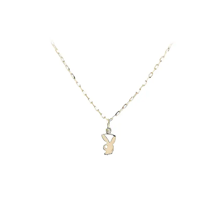 Mặt dây chuyền Playboy vàng