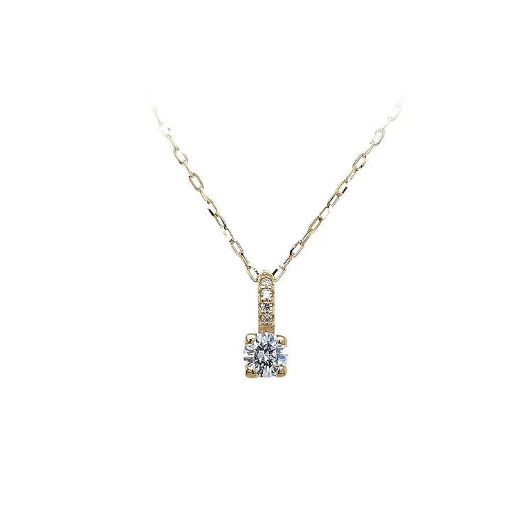 Mặt dây chuyền vàng đính đá zircon