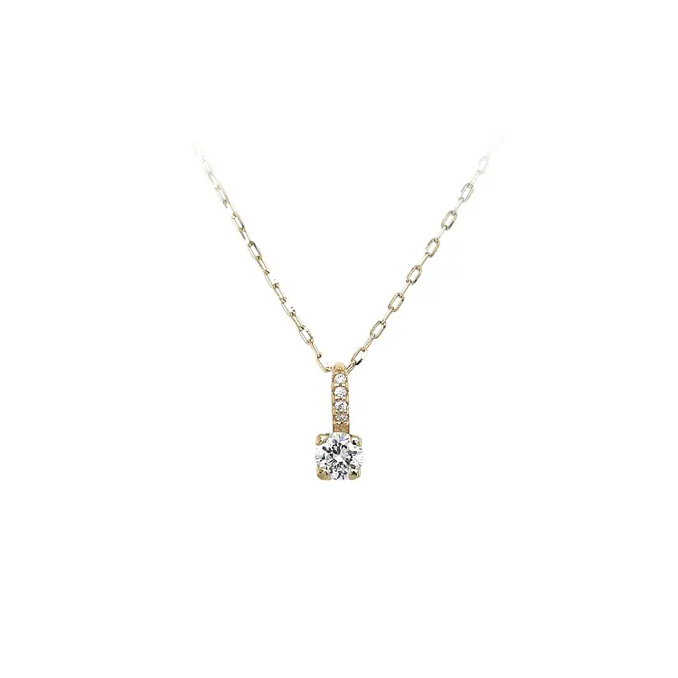 Mặt dây chuyền vàng đính đá zircon