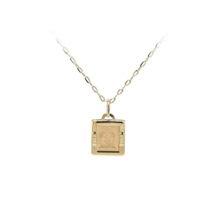 Mặt dây chuyền vàng biểu tượng của Song Tử