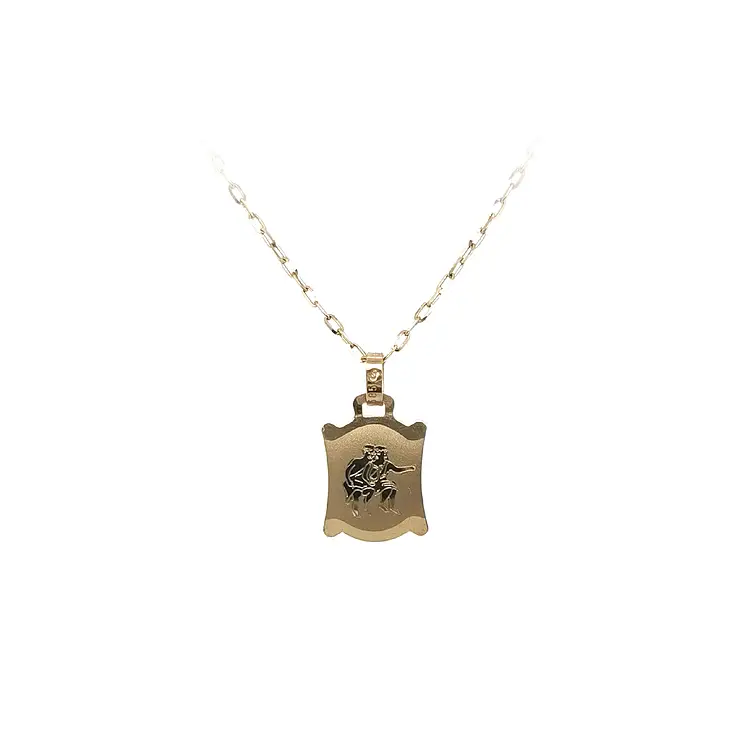 Mặt dây chuyền vàng biểu tượng Song Tử