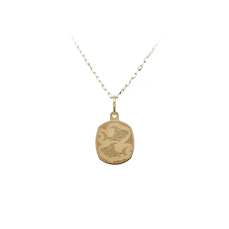 Mặt dây chuyền vàng hình con cá