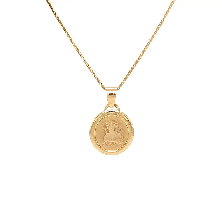 Mặt dây chuyền vàng biểu tượng Đức Mẹ Đồng Trinh