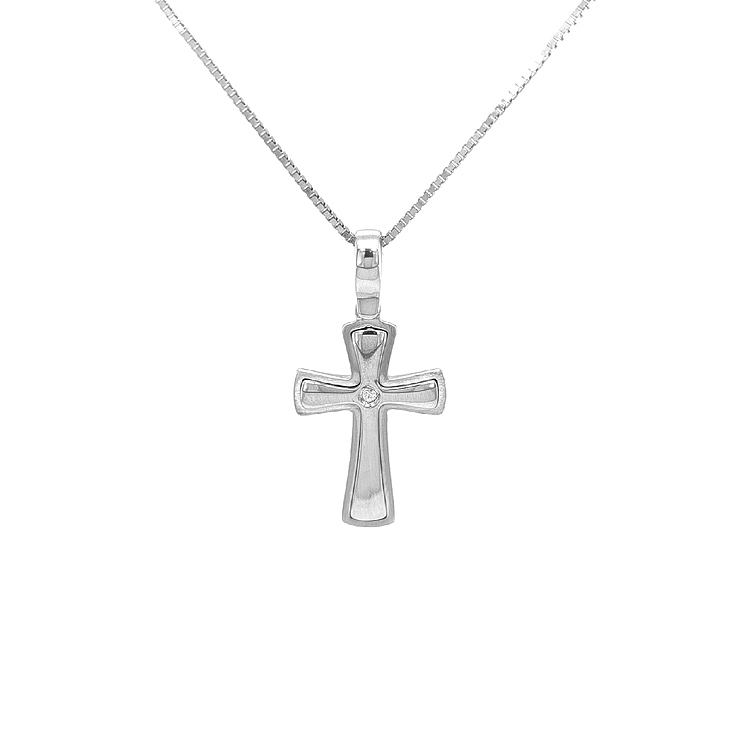 Thánh giá vàng với zircon