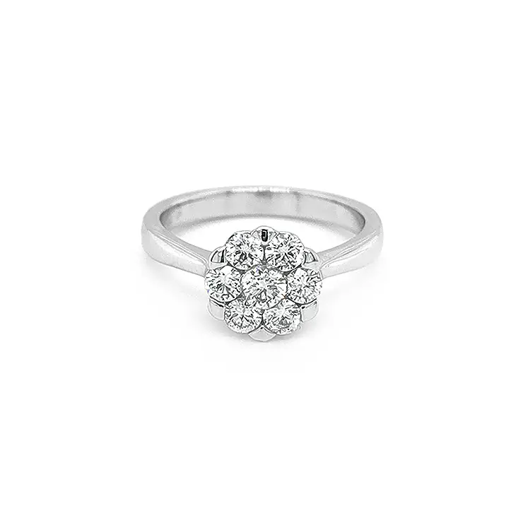 Nhẫn vàng đính kim cương