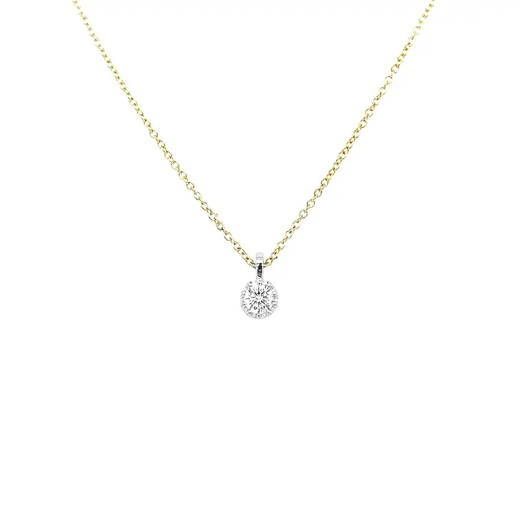 Mặt dây chuyền vàng đính kim cương