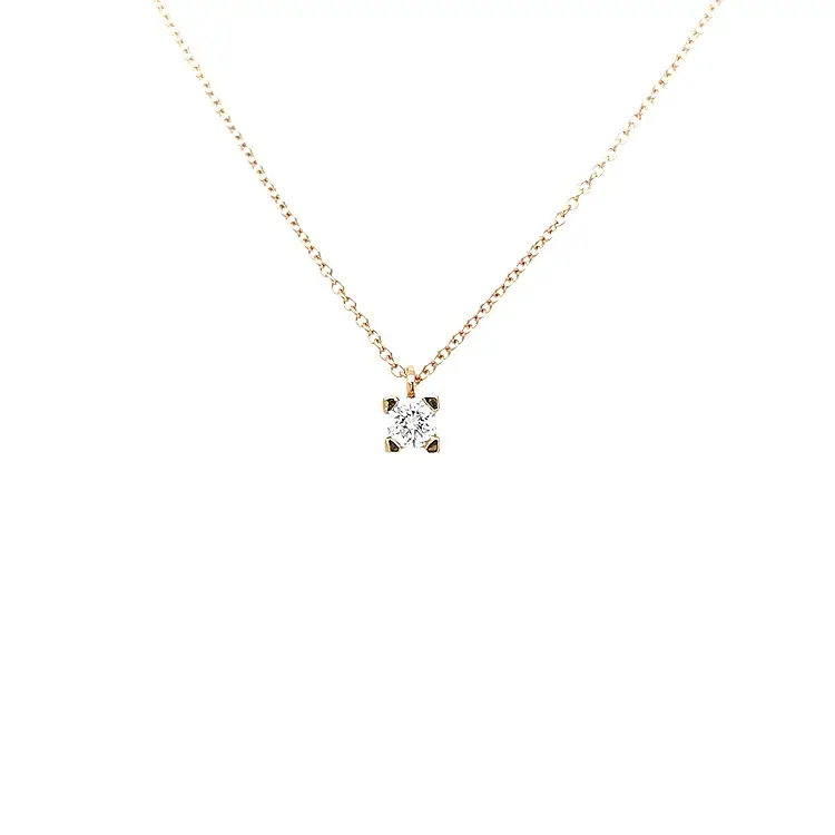 Mặt dây chuyền vàng đính kim cương