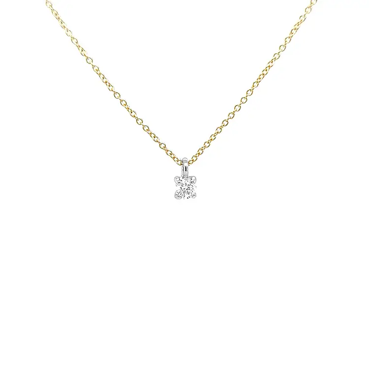 Mặt dây chuyền vàng đính kim cương