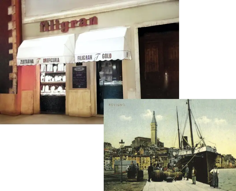 Nở rộ và mở rộng: Cửa hàng trang sức mới tại Rovinj, Croatia