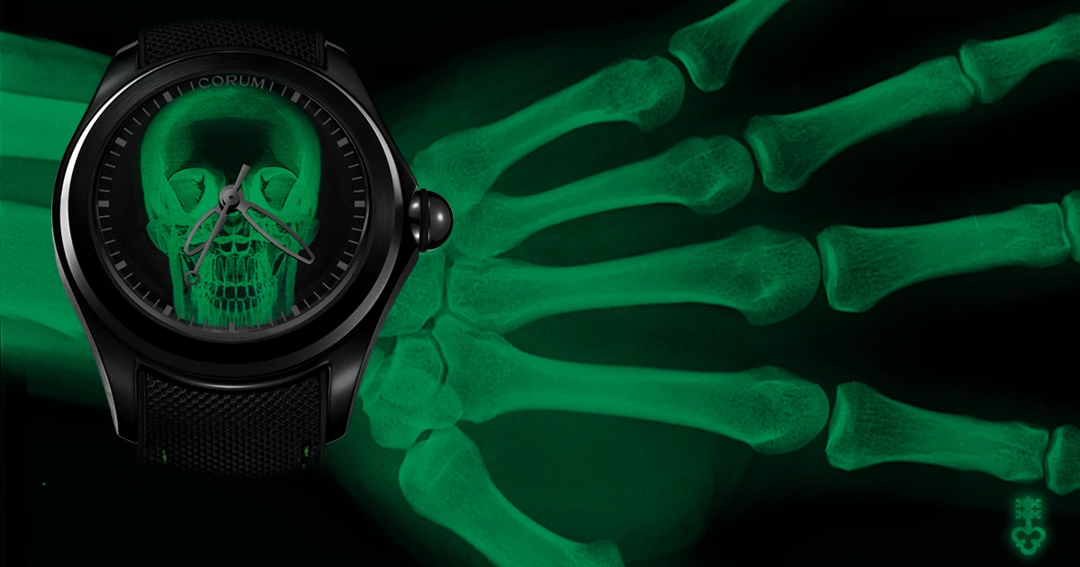 Chiếc hộp đựng đồng hồ Corum với thiết kế hộp sọ sang trọng trong phiên bản mới