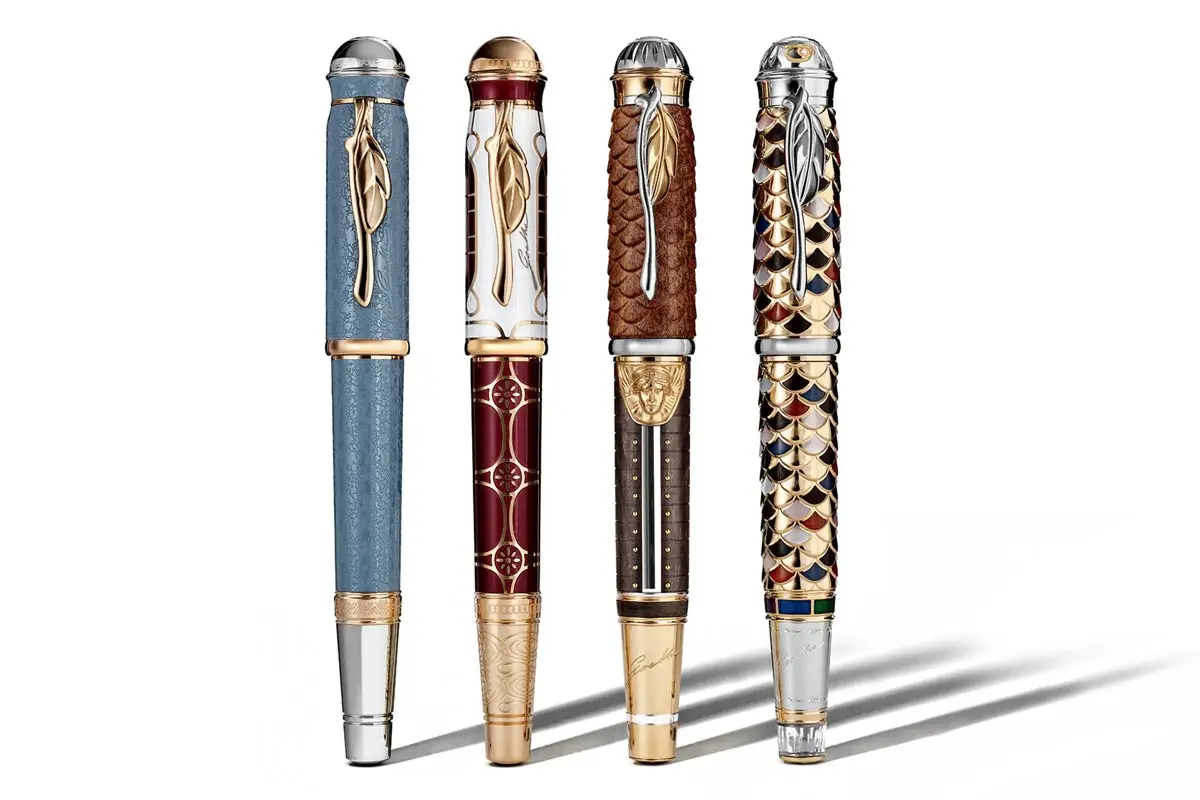 Bút mực lăn Montblanc Writers Edition Homage to Rudyard Kipling Tribute MB119863