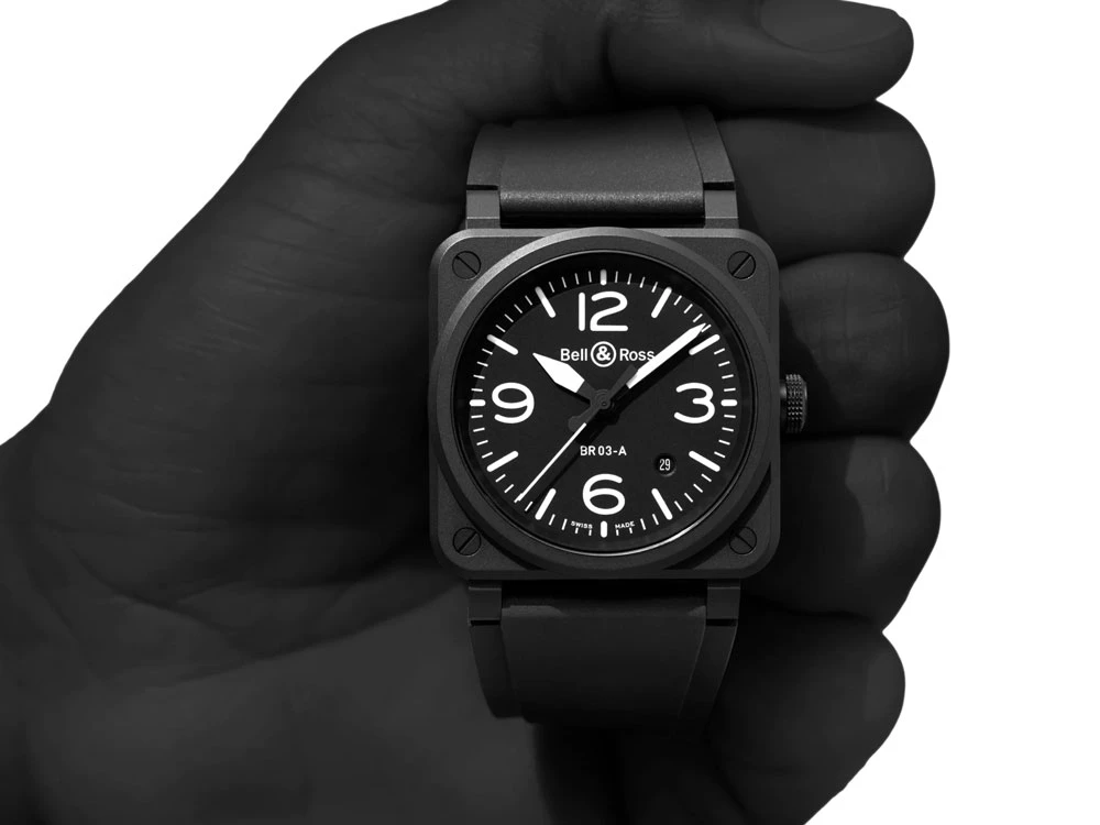Bell &amp; Ross BR-03 Horizon BR03A-HRZ-CE/SRB