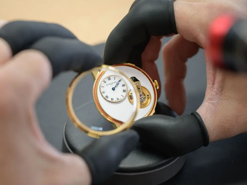 Kim đồng hồ Chronometry Time Pyramid 42.5 Vàng đỏ 1TPER.W01A.C153A