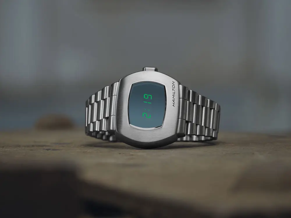 Hamilton American Classic PSR Đồng hồ kỹ thuật số thạch anh H52414131